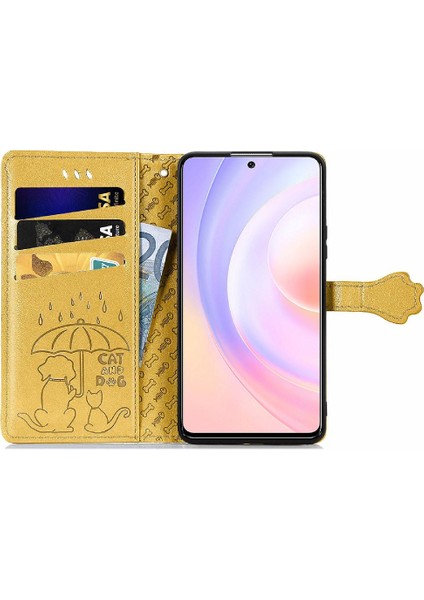 Huawei Onur 50SE Karikatür Hayvanlar Için Kılıf Kapak Çevirin Darbeye Deri (Yurt Dışından)