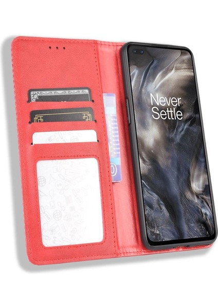 Oneplus Nord 5g Manyetik Kapatma Cüzdan Pu Deri Için Kılıf (Yurt Dışından) indirimleri