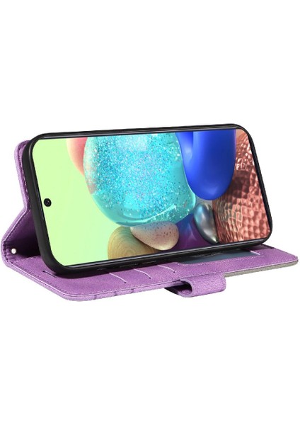 Samsung Galaxy A71 5g Pu Deri Flip Folio Kılıf Kart Yuvası ile (Yurt Dışından) modelleri