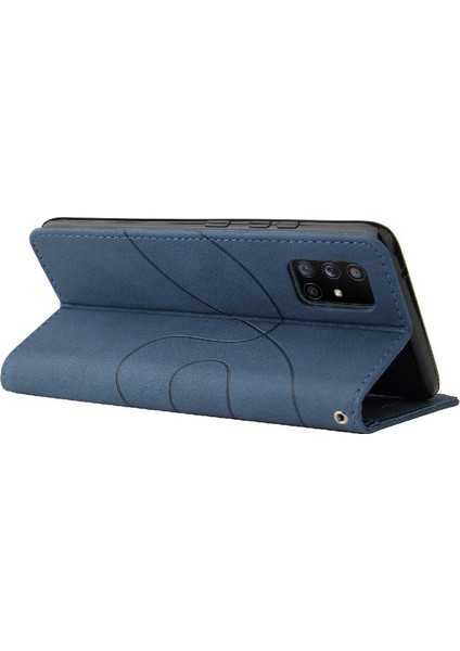 Samsung Galaxy A71 5g Pu Deri Flip Folio Kılıf Kart Yuvası ile (Yurt Dışından)