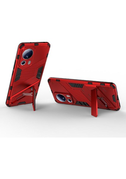Xiaomi 13 Lite 5g Kickstand Koruyucu Kapak Sağlam Askeri (Yurt Dışından)