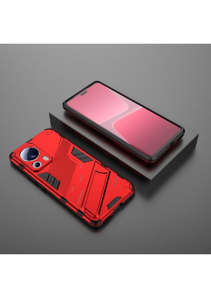 Xiaomi 13 Lite 5g Kickstand Koruyucu Kapak Sağlam Askeri (Yurt Dışından)