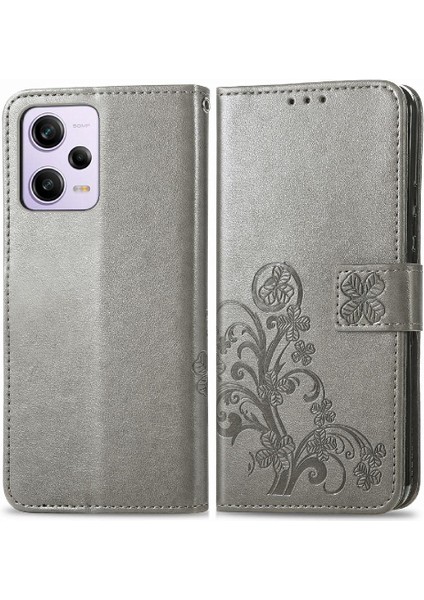 Xiaomi Redmi Not 12 Için Kılıf Proplus Deri Kılıf Kapak Çevirin Zarif (Yurt Dışından)