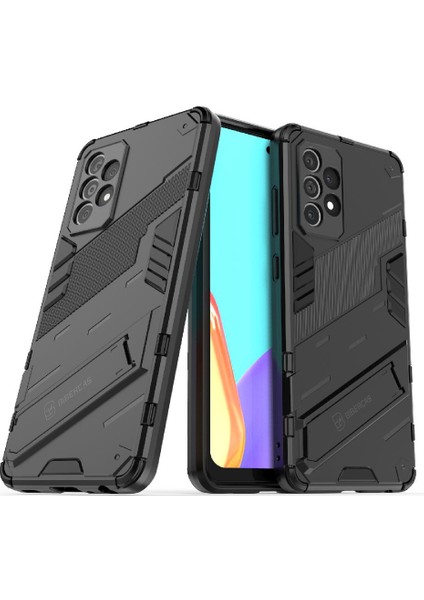 Mays Shop Samsung Galaxy A52S 5g Koruyucu Kapak Sağlam Askeri Kickstand (Yurt Dışından)