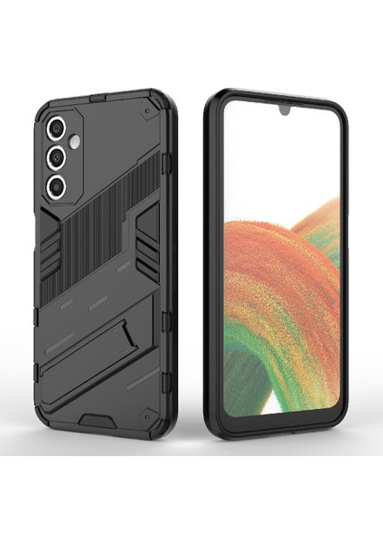 Samsung Galaxy A24 4g Kickstand Koruyucu Kapak Sağlam Askeri (Yurt Dışından)