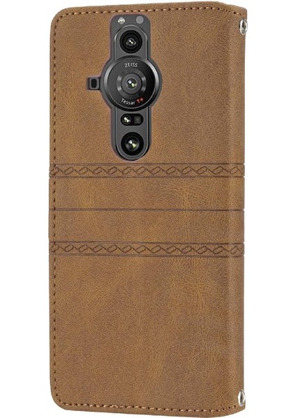 Sony Xperia Pro Için Flip Case-I Cüzdan Kılıf Darbeye Koruyucu Pu (Yurt Dışından) fırsatları