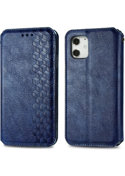 Apple IPhone 12 Mini Kapak Kapak Kılıf Cüzdan Fonksiyonu Için Kılıf (Yurt Dışından)