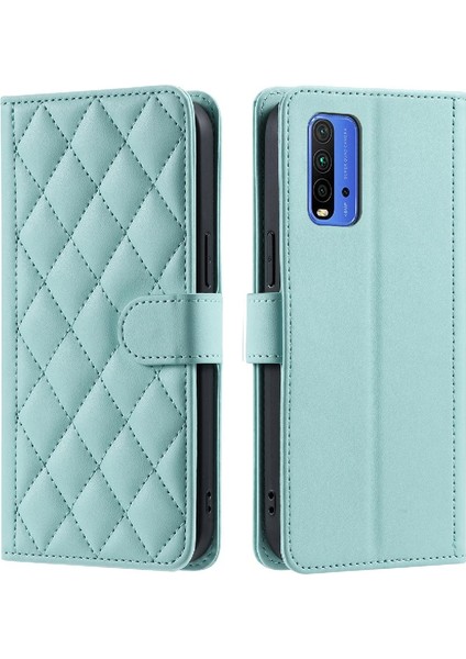 Telefon Kılıfı Için Xiaomi Redmi 9t El Kayışı Manyetik Kart Yuvaları Tutucu Flip (Yurt Dışından) indirimleri