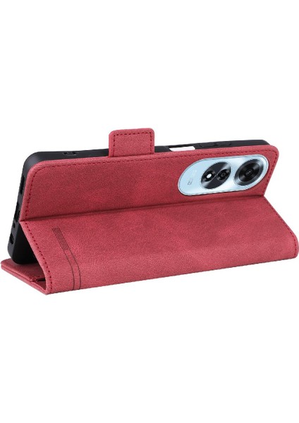 Oppo A60 4g Manyetik Karbon Fiber Deri Için Kılıf Folio Flip Case Tam (Yurt Dışından) fiyatları