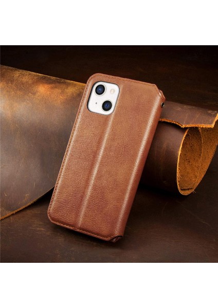 Apple IPhone 13 Için Kılıf Cüzdan Fonksiyonu Kapak Kapak Kılıf Moda (Yurt Dışından) modelleri