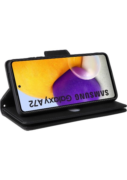 Samsung Galaxy A72 Için Kılıf Manyetik Deri Fermuar Cüzdan Kapak ile El (Yurt Dışından) fırsatları
