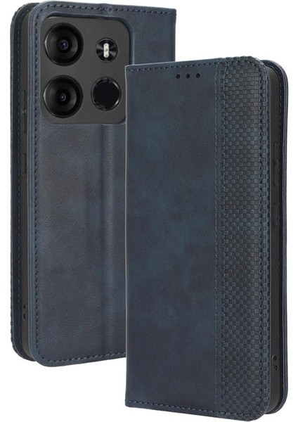 Tecno Spark Go 2023 Manyetik Kapatma Cüzdan Pu Deri Için Kılıf (Yurt Dışından)