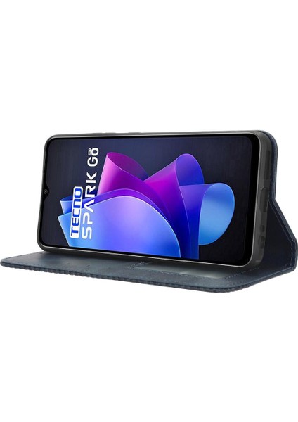 Tecno Spark Go 2023 Manyetik Kapatma Cüzdan Pu Deri Için Kılıf (Yurt Dışından) fırsatları