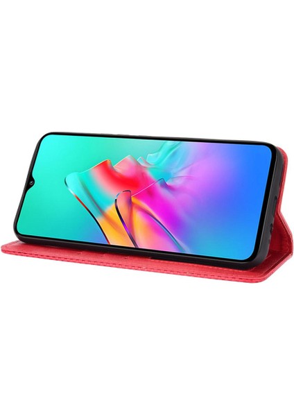 Infinix Akıllı 5 Cüzdan Manyetik Kapatma Pu Deri Için Kılıf (Yurt Dışından)