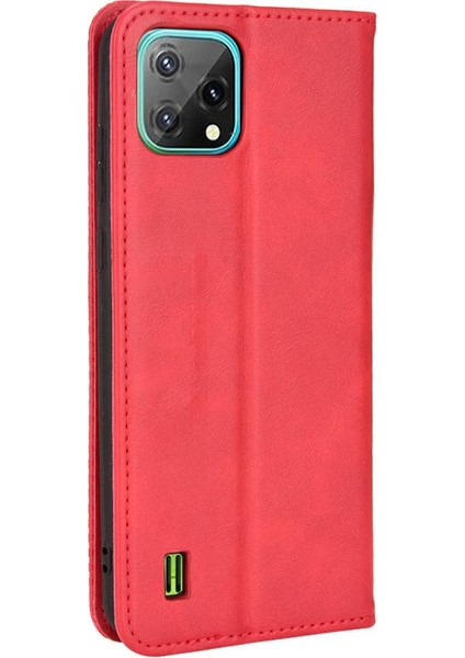 Blackview Wallet Cüzdan Manyetik Kapatma Pu Deri Için Kılıf (Yurt Dışından)