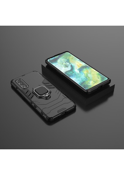 Oppo Bulmak Için Kılıf X2 Darbeye Kapak Kickstand 360 &deg; Dönen Halka Damla (Yurt Dışından)