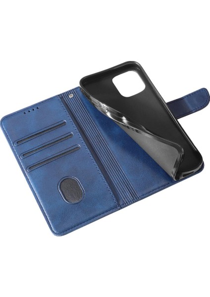 Samsung Galaxy S22 Ultra Deri Folio Flip Case Manyetik Karbon (Yurt Dışından)