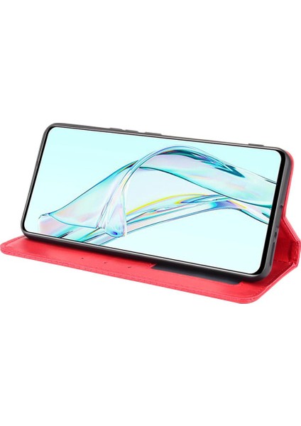 Zte Axon 30 5g Manyetik Kapatma Cüzdan Pu Deri Kılıf (Yurt Dışından)
