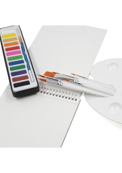 Tablet Suluboya Seti 12 Renk A5 fiyatları