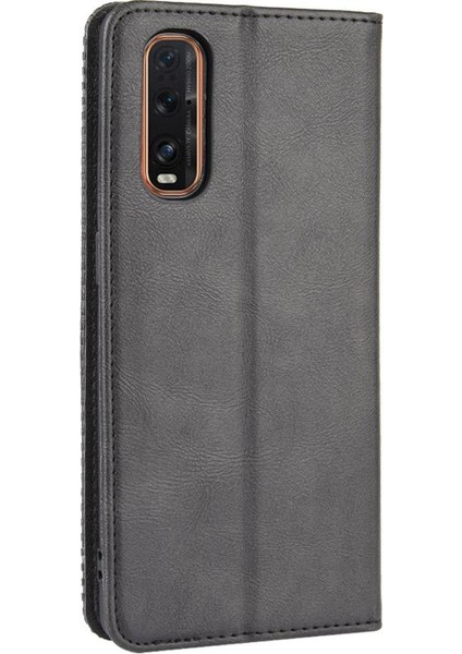 Oppo Bulmak Için Kılıf X2 Cüzdan Manyetik Kapatma Pu Deri (Yurt Dışından)