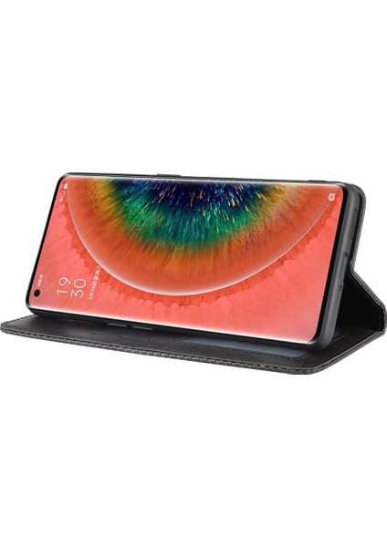 Oppo Bulmak Için Kılıf X2 Cüzdan Manyetik Kapatma Pu Deri (Yurt Dışından)