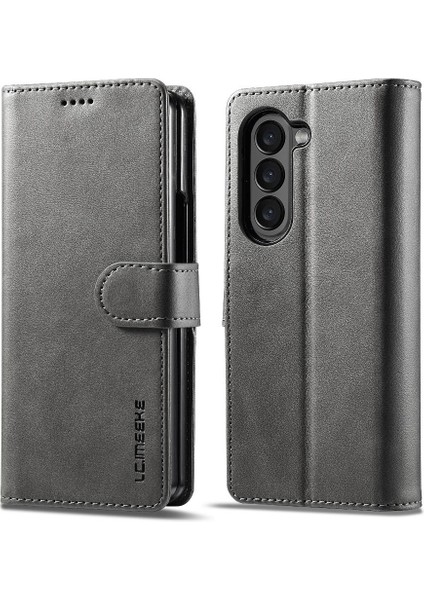 Samsung Galaxy Z Için Flip Case Horizontal 6 5g Buzağı Doku Yatay Flip Case (Yurt Dışından)