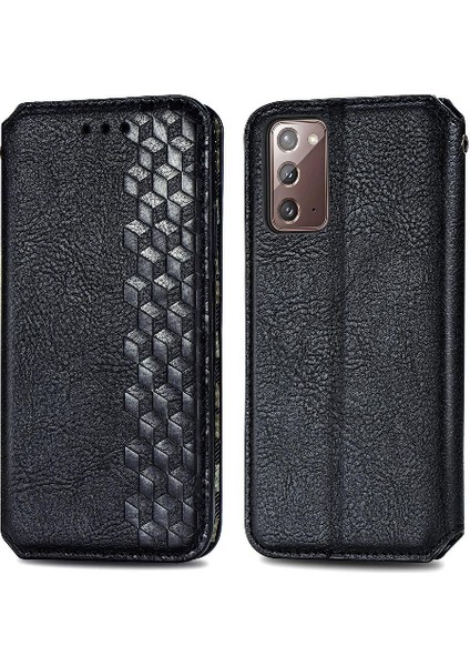 Samsung Galaxy Not 20 Için Kılıf Moda Tasarım Cüzdan Fonksiyonu Zarif (Yurt Dışından)