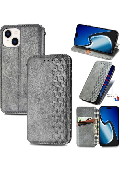 Apple iphone 15 Için Kılıf Artı Flip Kapak Zarif Iş Moda Tasarımı (Yurt Dışından) modelleri