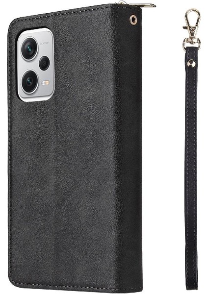 Xiaomi Redmi Not 12 Pro Artı Fermuar Cep Cüzdan Kılıf 9 (Yurt Dışından)
