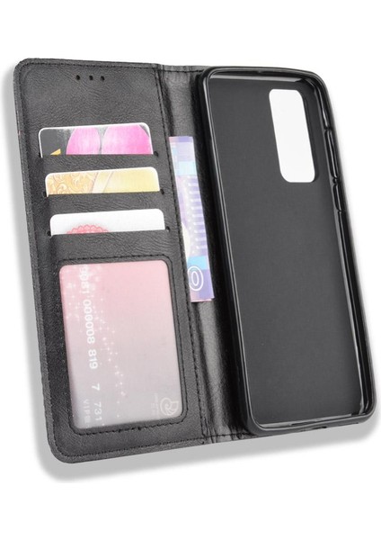 Huawei P40 Cüzdan Manyetik Kapatma Pu Deri Kılıf (Yurt Dışından) modelleri