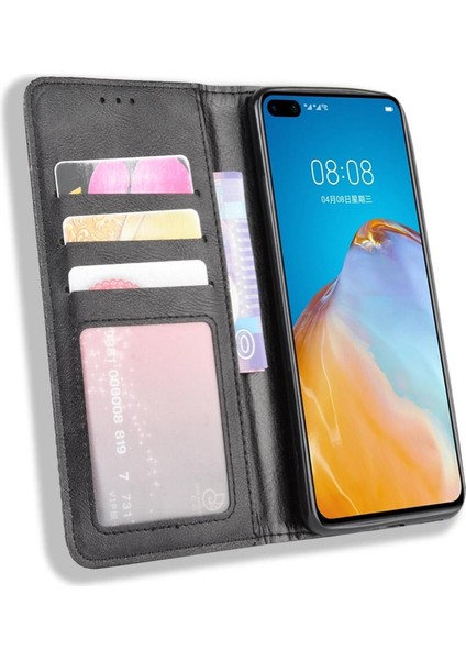 Huawei P40 Cüzdan Manyetik Kapatma Pu Deri Kılıf (Yurt Dışından) indirimleri
