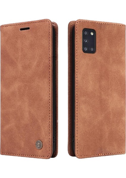 Samsung Galaxy A70 Basit Iş Darbeye Dayanıklı Cüzdan Kılıf Için Flip Case (Yurt Dışından)
