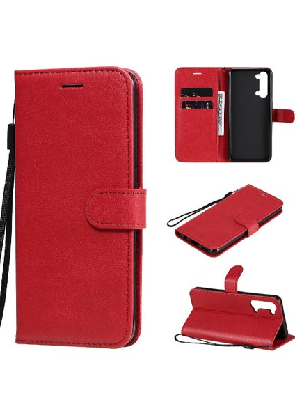 Oppo Bulmak Için Flip Case X2 Lite Kart Yuvası ile Yüksek Kaliteli Deri Katı (Yurt Dışından)