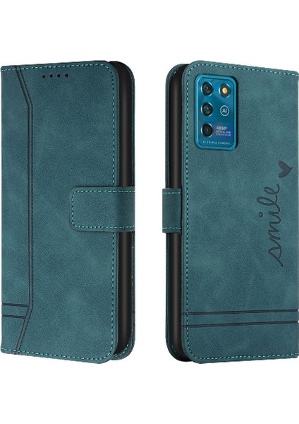 Zte Blade V30 Vita Manyetik Kapatma Için Telefon Kılıfı Pu Deri Flip Folio (Yurt Dışından)