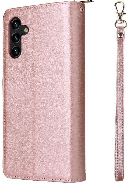 Samsung Galaxy A13 5g Için Kılıf ile El Kayışı Kart Tutucu Kapak Kılıfı (Yurt Dışından) modelleri