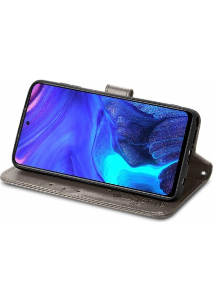Infinix Not 10 Pro Zarif Iş Dört Yapraklı Yonca Flip Case Için Kılıf (Yurt Dışından) modelleri