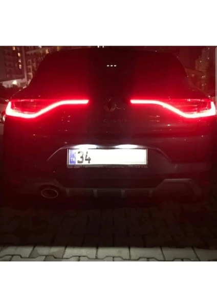 Renault Megane 4 LED Plaka Aydınlatma Ampulu T10