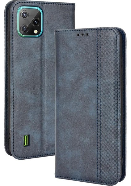 Blackview Wallet Cüzdan Manyetik Kapatma Pu Deri Için Kılıf (Yurt Dışından)