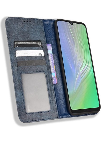 Blackview Wallet Cüzdan Manyetik Kapatma Pu Deri Için Kılıf (Yurt Dışından)
