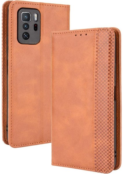 Xiaomi Poco X3 Gt Cüzdan Pu Deri Manyetik Kapatma Için Kılıf (Yurt Dışından)