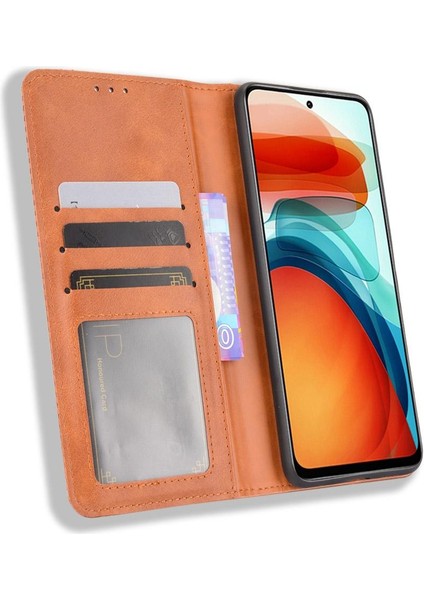 Xiaomi Poco X3 Gt Cüzdan Pu Deri Manyetik Kapatma Için Kılıf (Yurt Dışından)