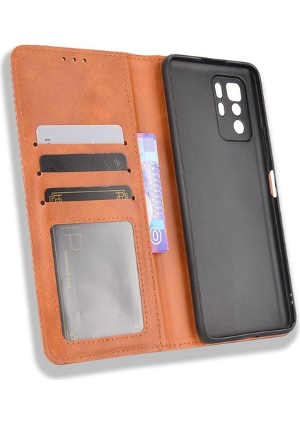 Xiaomi Poco X3 Gt Cüzdan Pu Deri Manyetik Kapatma Için Kılıf (Yurt Dışından)