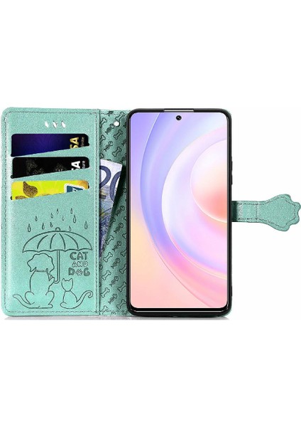 Huawei Onur 50SE Karikatür Hayvanlar Için Kılıf Kapak Çevirin Darbeye Deri (Yurt Dışından)