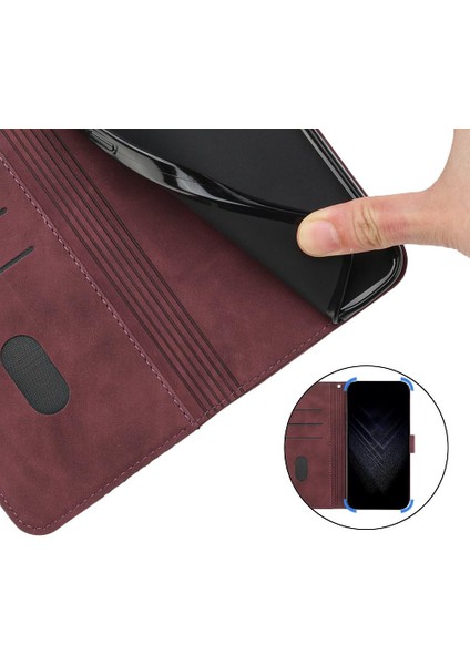 Google Pixel 6 Pro Cüzdan Kickstand Manyetik Flip Folio Için Telefon Kılıfı (Yurt Dışından)