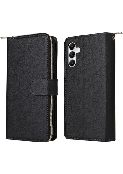 Samsung Galaxy A05S Için Kılıf Kapak Çevirin Cüzdan Kılıf ile 9 Kart Yuvaları Kart (Yurt Dışından)