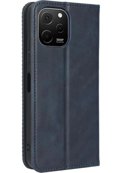 Huawei Nova Y61 Manyetik Kapatma Pu Deri Cüzdan Için Kılıf (Yurt Dışından) modelleri
