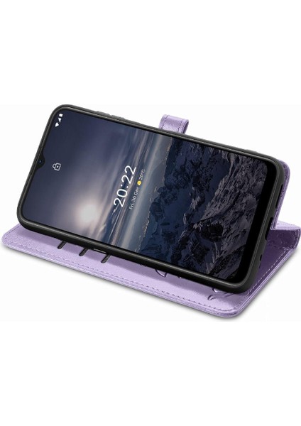 Nokia G21 Için Kılıf Kısa Kayış Karikatür Hayvanlar Deri Kılıf Kapak Çevirin (Yurt Dışından) modelleri