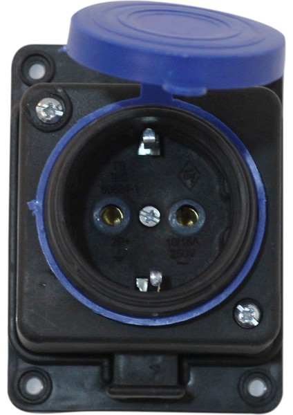 Kauçuk Tekli Duvar Prizi - HRD-011388