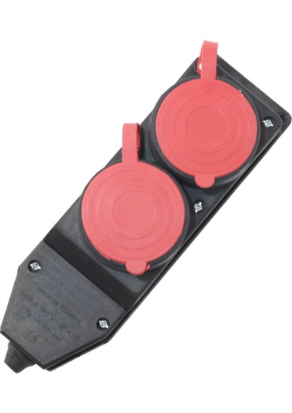 Kauçuk Trifaze 2'li Priz - HRD-011392