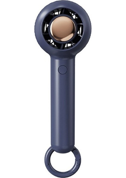 Humble Mini Taşınabilir Fan, USB Şarj Edilebilir Küçük El Fanı, Kapalı Açık Koyu Mavi Için Kişisel El Fanı (Yurt Dışından)